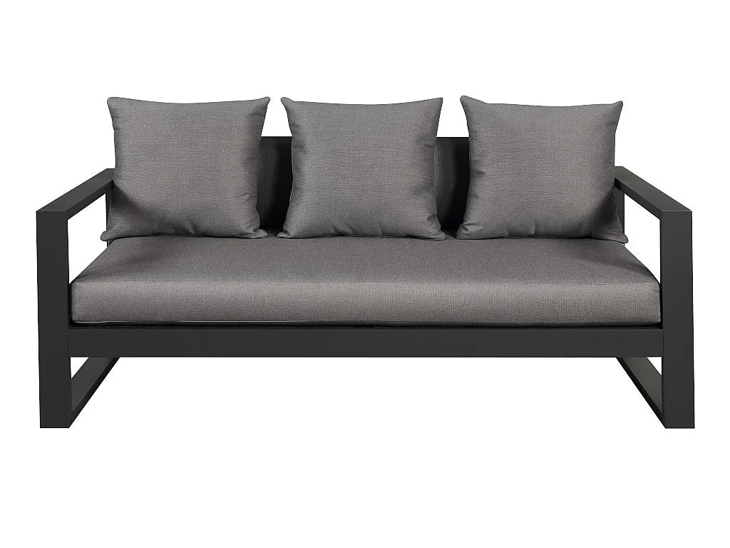 Salon de Jardin en aluminium 3 places