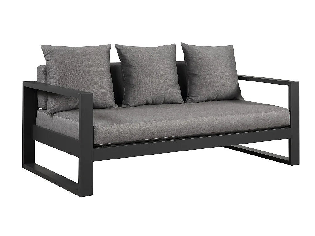 Salon de Jardin en aluminium 3 places