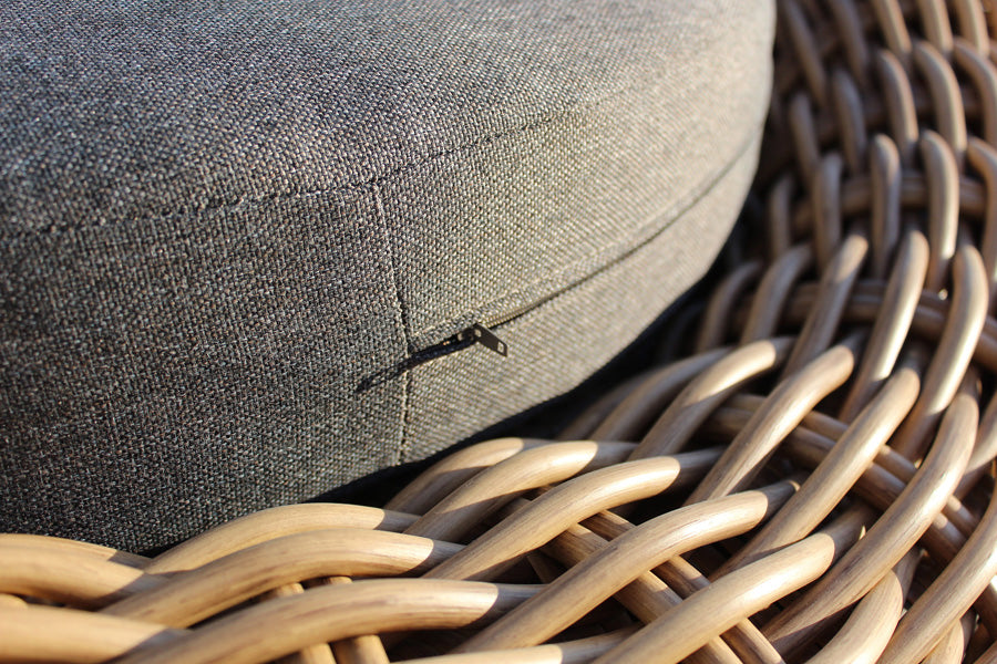 Salon de Jardin (Résine Tressée) 5 places MOOREA