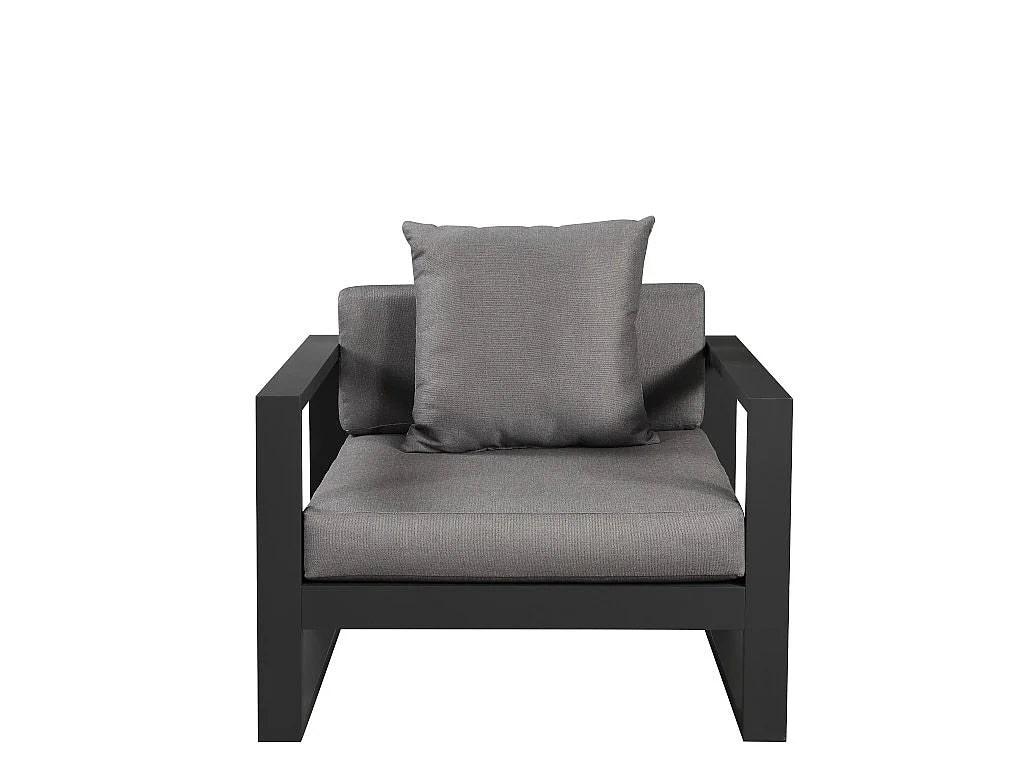 Salon de Jardin en aluminium 3 places