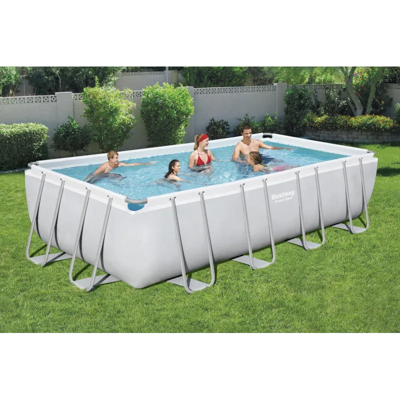 Piscine 5m50 x 2.7m x 1.2m + Tous les accessoires